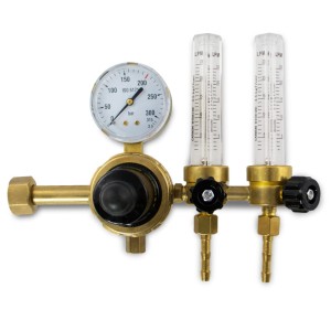Reduktor argon i CO2 DONMET RAr/CO2-200-2-DM dwa rotametry