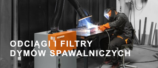Odciągi i filtry dymów spawalniczych